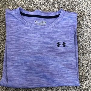 Like new under armor purple heat gear t shirt